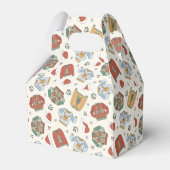 Feestelijke Kersttruien en Petten Patroon Bedankdoosjes (Voorkant Zijde)