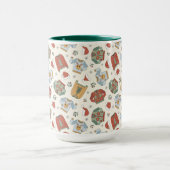 Feestelijke Kersttruien en Petten Patroon Mok (Midden)