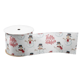 Feestelijke Kerstvakantie Custom Satin Ribbon Satijnen Lint