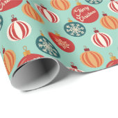 feestelijke kerstvakantie op maat cadeaupapier (Rol Hoek)