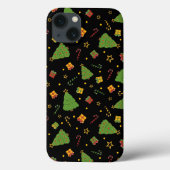 Feestelijke Kerstvakantie Print Case-Mate iPhone Case (Achterkant)