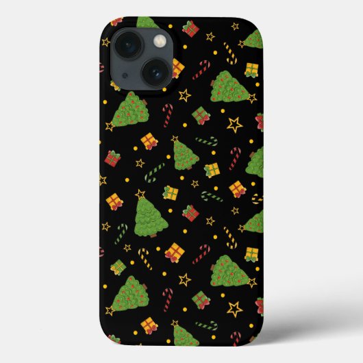Feestelijke Kerstvakantie Print Case-Mate iPhone Case (Achterkant)