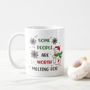 Feestelijke Kerstvakantie Sneeuwman Mok