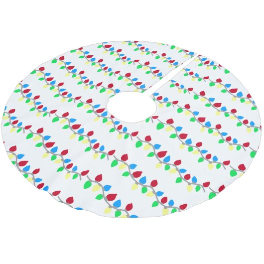 Feestelijke kerstverlichting kerstboom rok (Gekanteld)