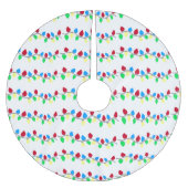 Feestelijke kerstverlichting kerstboom rok (Voorkant)