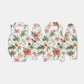 Feestelijke kerstversiering bedankdoosjes (Uitgevouwen)