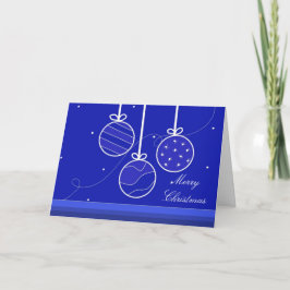 Feestelijke Kerstversiering Feestdagen Kaart
