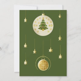 Feestelijke Kerstversiering Feestdagenkaart