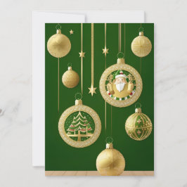 Feestelijke Kerstversiering Feestdagenkaart