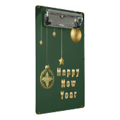 Feestelijke Kerstversiering Mini Klembord (Schuin)