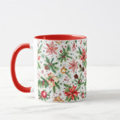 Feestelijke kerstversiering mok (Links)