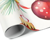 Feestelijke kerstversiering Patronen Cadeaupapier (Rol Hoek)