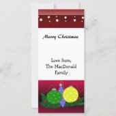 feestelijke kerstversieringen (Voorkant)