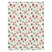 Feestelijke kerstversieringen Naadloos Patroon Tafelkleed (Voorkant)