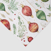 Feestelijke kerstversieringen Naadloos Patroon Tissuepapier (Detail)