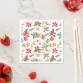 feestelijke kerstversieringen servet (Insitu)