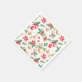 feestelijke kerstversieringen servet (Hoek)