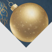 Feestelijke kerstversieringen tissuepapier (Detail)