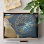 Feestelijke kerstversieringen tissuepapier (Geschenk)