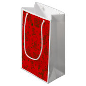 feestelijke kerstviering befana red klein cadeauzakje (Voorkant Gekanteld)