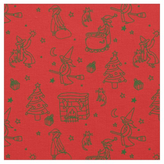 feestelijke kerstviering befana red stof (Close Up)