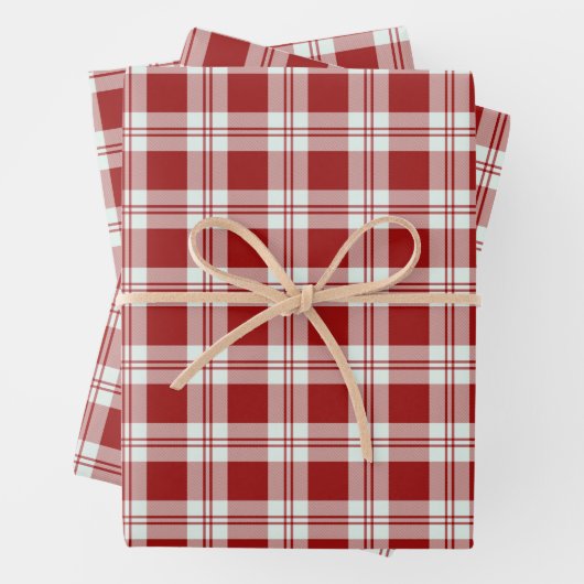 feestelijke kerstviering inpakpapier vel (In situ)