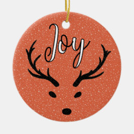 Feestelijke Kerstvreugde Custom Family Photo Holid Keramisch Ornament