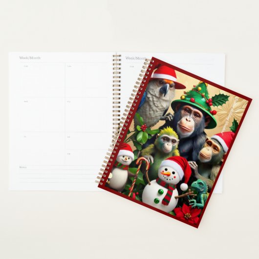"Feestelijke kerstvreugde" Planner (Display)