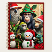 "Feestelijke kerstvreugde" Planner (Voorkant)