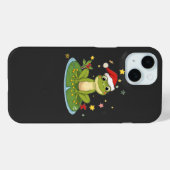 Feestelijke Kikker Kring - Knuffel Kerstkikker op Case-Mate iPhone Case (Achterkant (horizontaal))