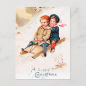 feestelijke kinder kerstfeestdag briefkaart (Voorkant)