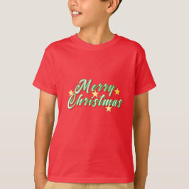 Feestelijke Kinderen Kerst T-shirt
