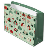 Feestelijke kleine beestjes groot cadeauzakje (Achterkant Gekanteld)