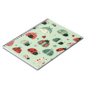 Feestelijke kleine beestjes notitieboek (Linkerzijde)