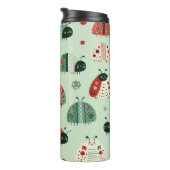 Feestelijke kleine beestjes thermosbeker (Geroteerd rechts)