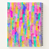 Feestelijke kleuren Notitieboek (Achterkant)