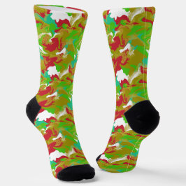 Feestelijke Kleuren Voor Vakantie Seizoen Sokken