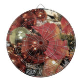 Feestelijke kleurenkunst dartbord (Voorkant)