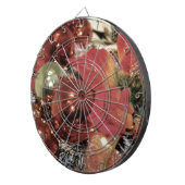 Feestelijke kleurenkunst dartbord (Voorkant Rechts)