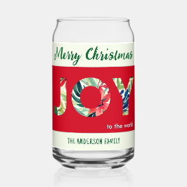 Feestelijke Kleurrijke Vreugde voor de Wereld Pret Blikvorm Glas