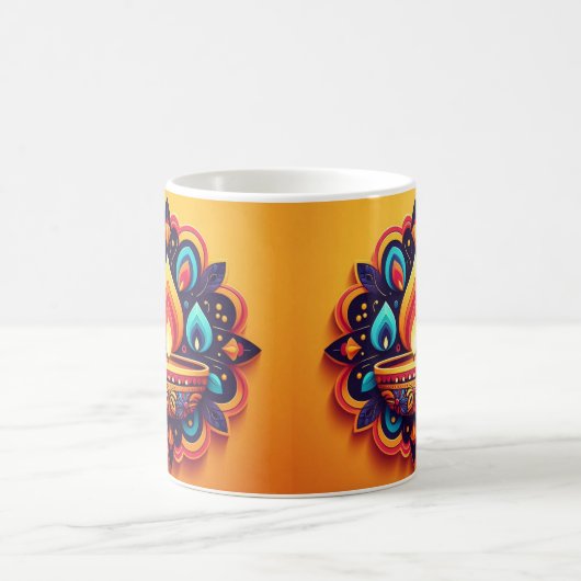 Feestelijke koffie/thee Mok (Center)