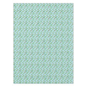 Feestelijke krokodillen in kerstkostuums patroon tafelkleed (Voorkant)