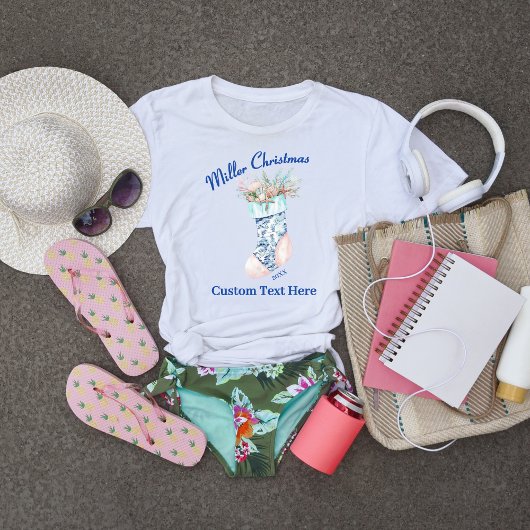 Feestelijke Kust Stocking T-shirt