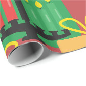 Feestelijke Kwanzaa Cadeaus Patroon Inpakpapier (Rol Hoek)