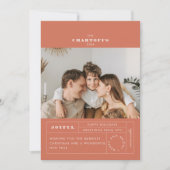 Feestelijke Label Flat Holiday Kaart (Voorkant)