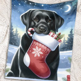 Feestelijke Labrador Retriever Hondenliefhebber Ke Fleece Deken