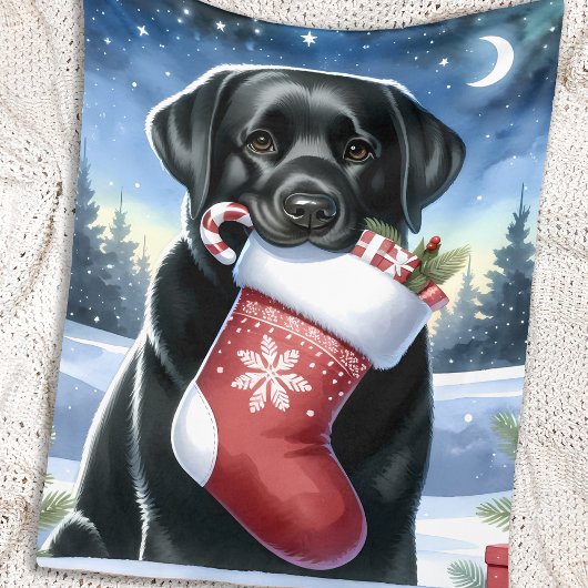 Feestelijke Labrador Retriever Hondenliefhebber Ke Fleece Deken