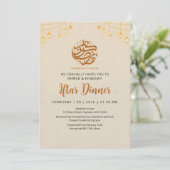 Feestelijke Lantaarn Vlaggenlijn Ramadan Iftar Uit Kaart (Staand voorkant)