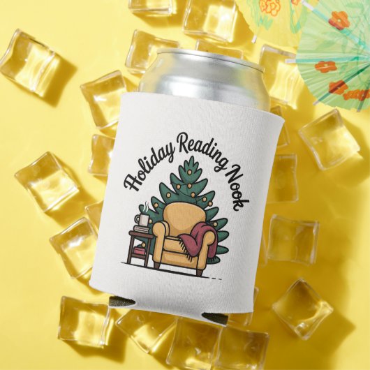 Feestelijke Leeshoek Kerst Blikjeskoeler (Insitu Zomer)