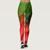feestelijke Leggings voor kerstfeestdagen (Achterkant)
